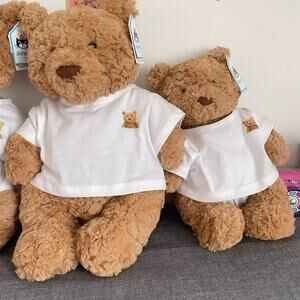 Bartholomew bear clothes outfits - White Bear T-shirts - FX29 (Large)